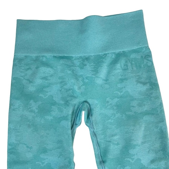 Gymshark Adapt Animal Seamless Legging Green Small - Picture 9 of 16